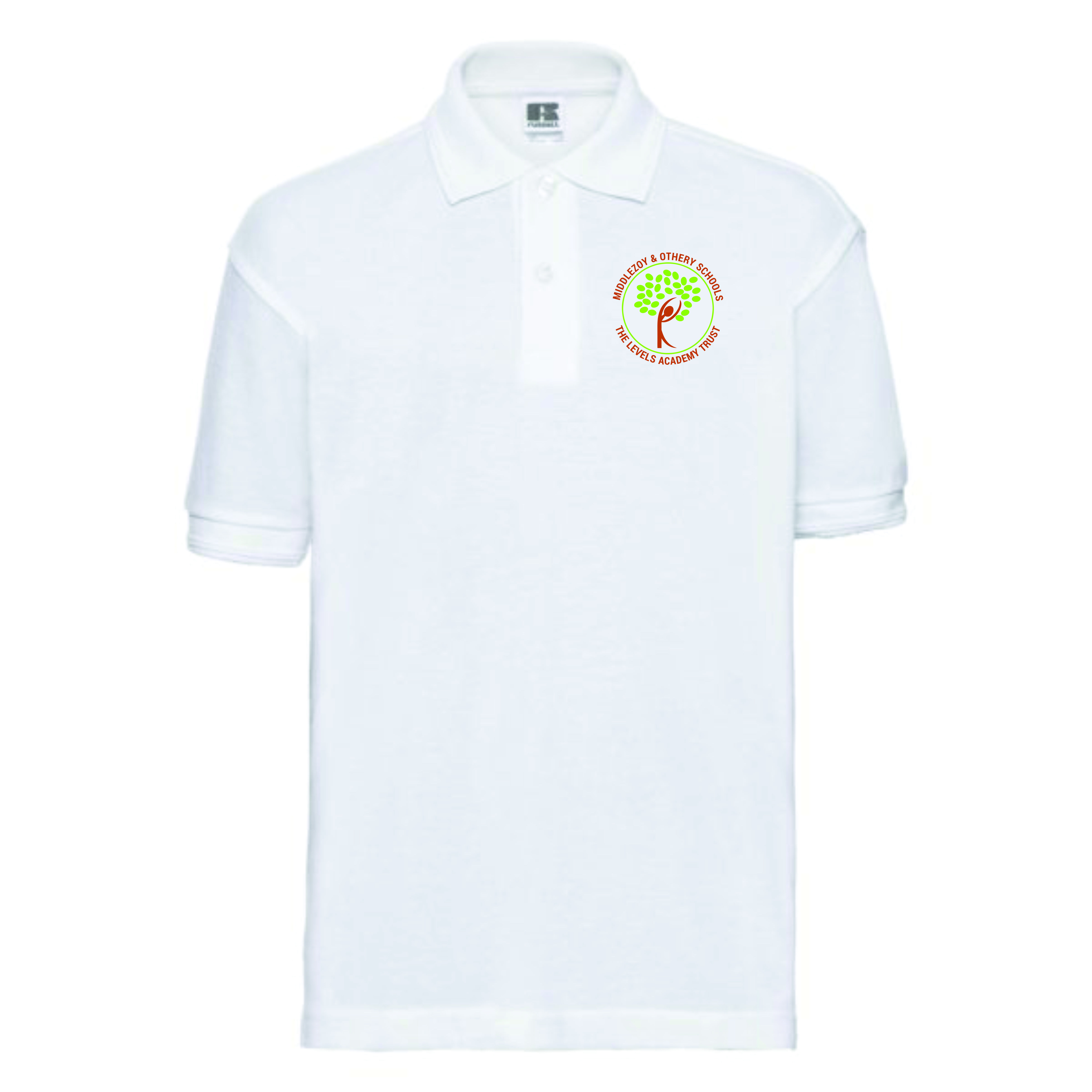 Middlezoy School Children's White Polo Shirt | Jual Branded Clothing ...