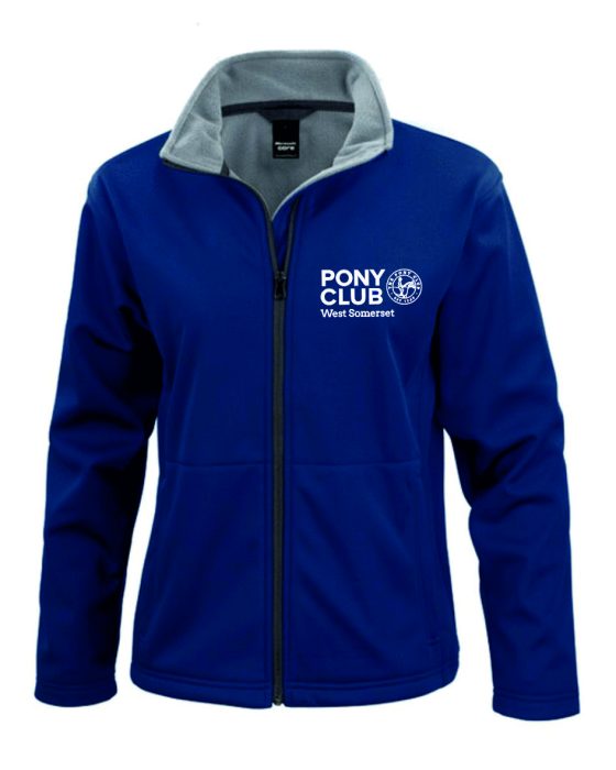 West Somerset Pony Club Ladies Soft-Shell - R209F