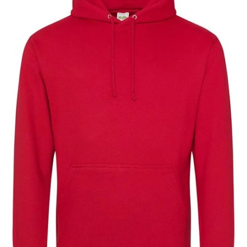 1st Huntspill & Highbridge, Unisex Hoody, JH001, Fire Red
