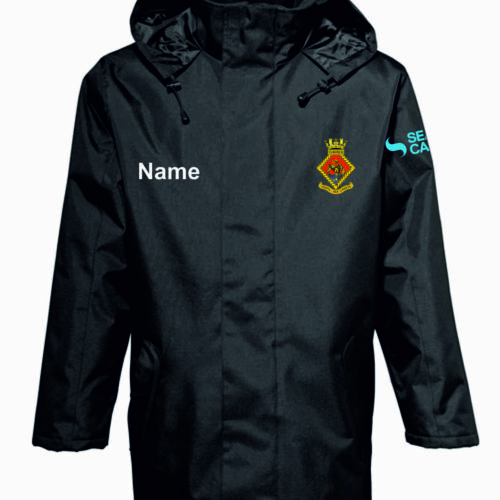 Yeovil RMCD/SCC Black Parka Coat