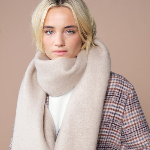 Fluffy scarf