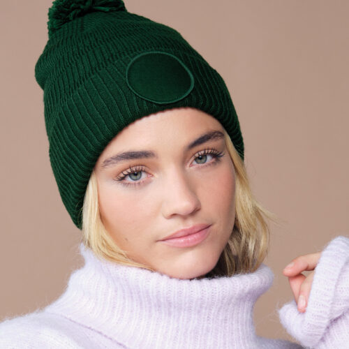 Fan patch beanie