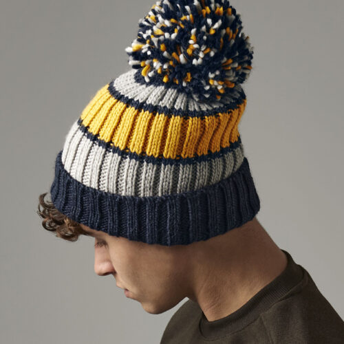 Hygge striped beanie