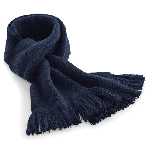 Classic knitted scarf