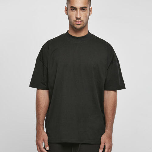 Oversized mock neck tee