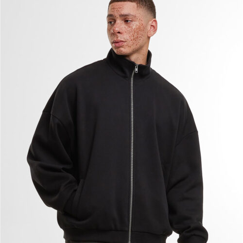 Oversized zip jacket