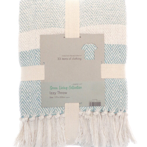 Izzy recycled throw