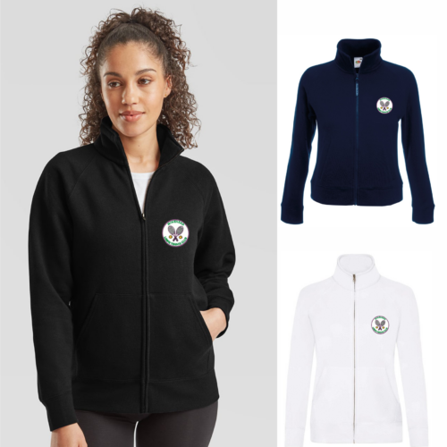 Ladies Zipped Sweatshirt SS85- Minehead LTC